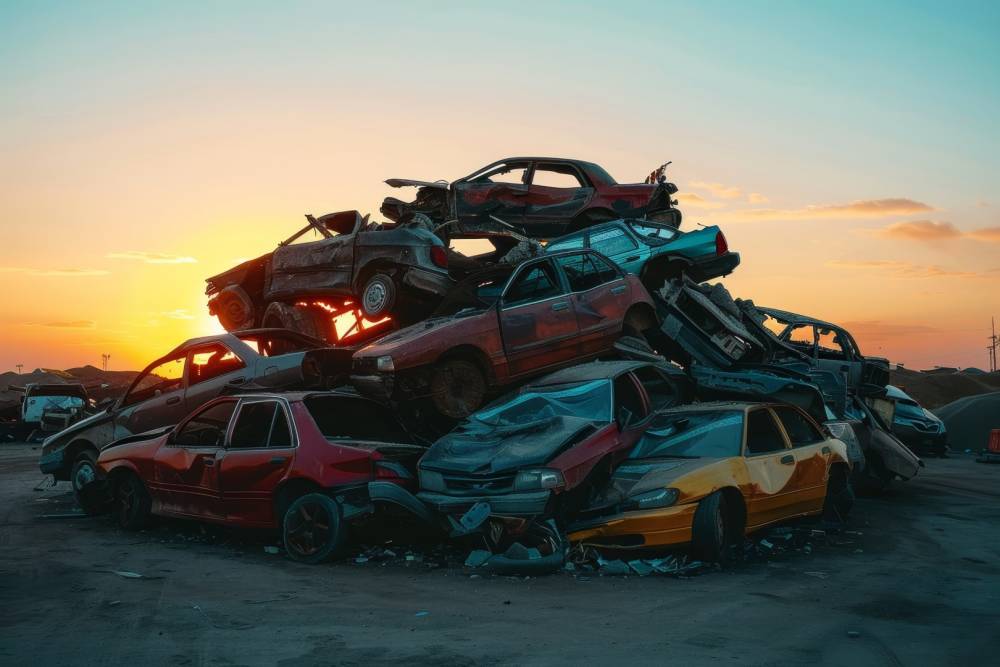 Casse automobile à Sayat
